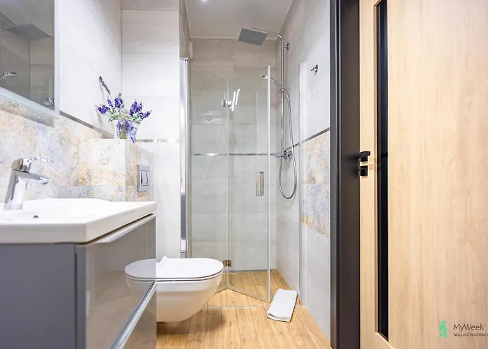 Lejlighed Komfortowy Relaks 1, Ogrody Pieniawskie, Myweek Polanica-Zdrój